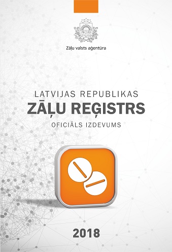 Zāļu reģistrs 2018
