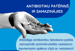 Zāļu valsts aģentūra iesaka antibiotikas lietot atbildīgi
