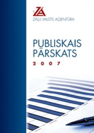 ZVA publiskais pārskats 2007