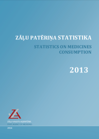 Zāļu patēriņa statistika 2013