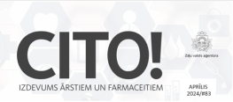Attēlā norādīts, ka izdevums "Cito!" iznācis 2024. gada aprīlī